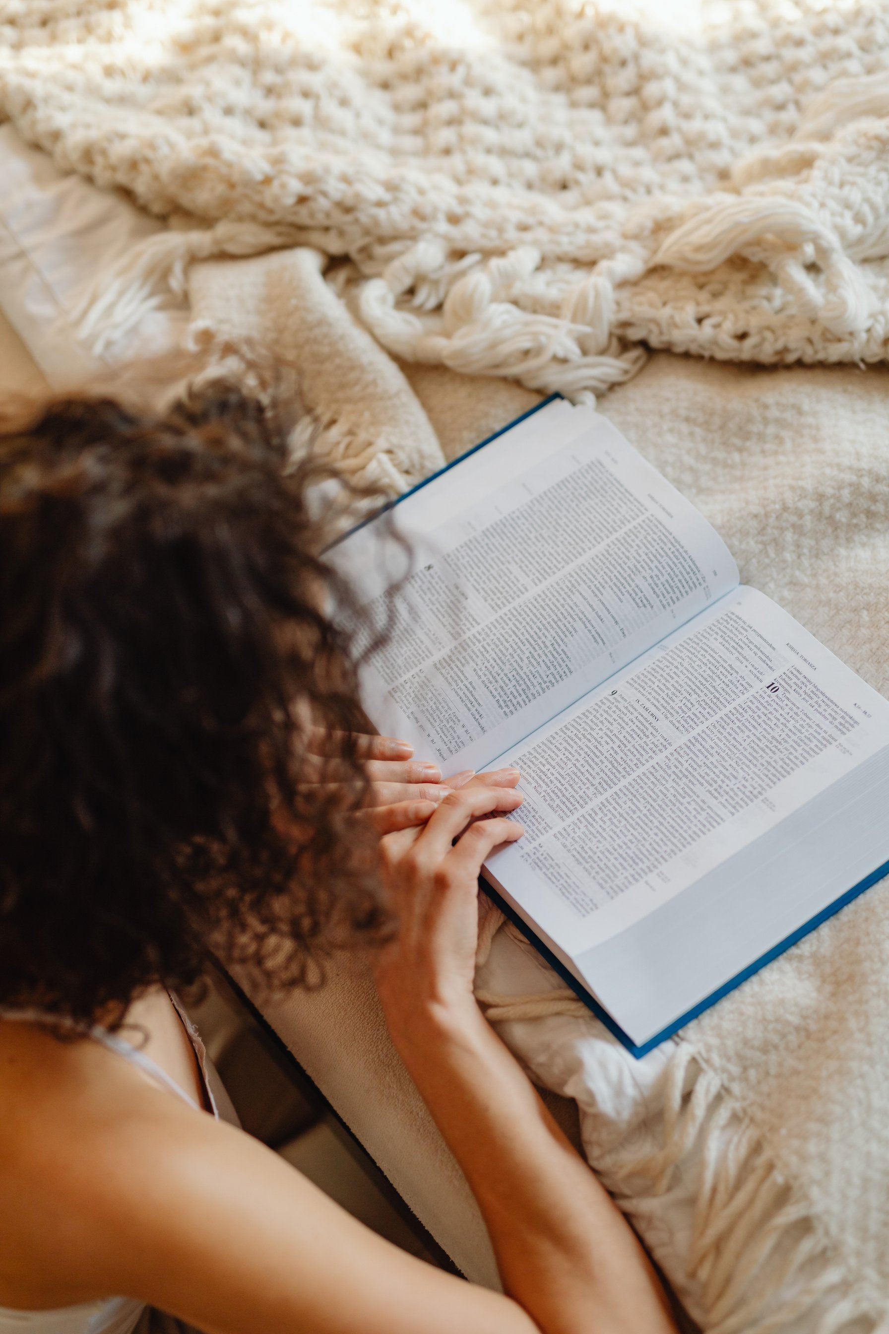 Woman Reading Bible